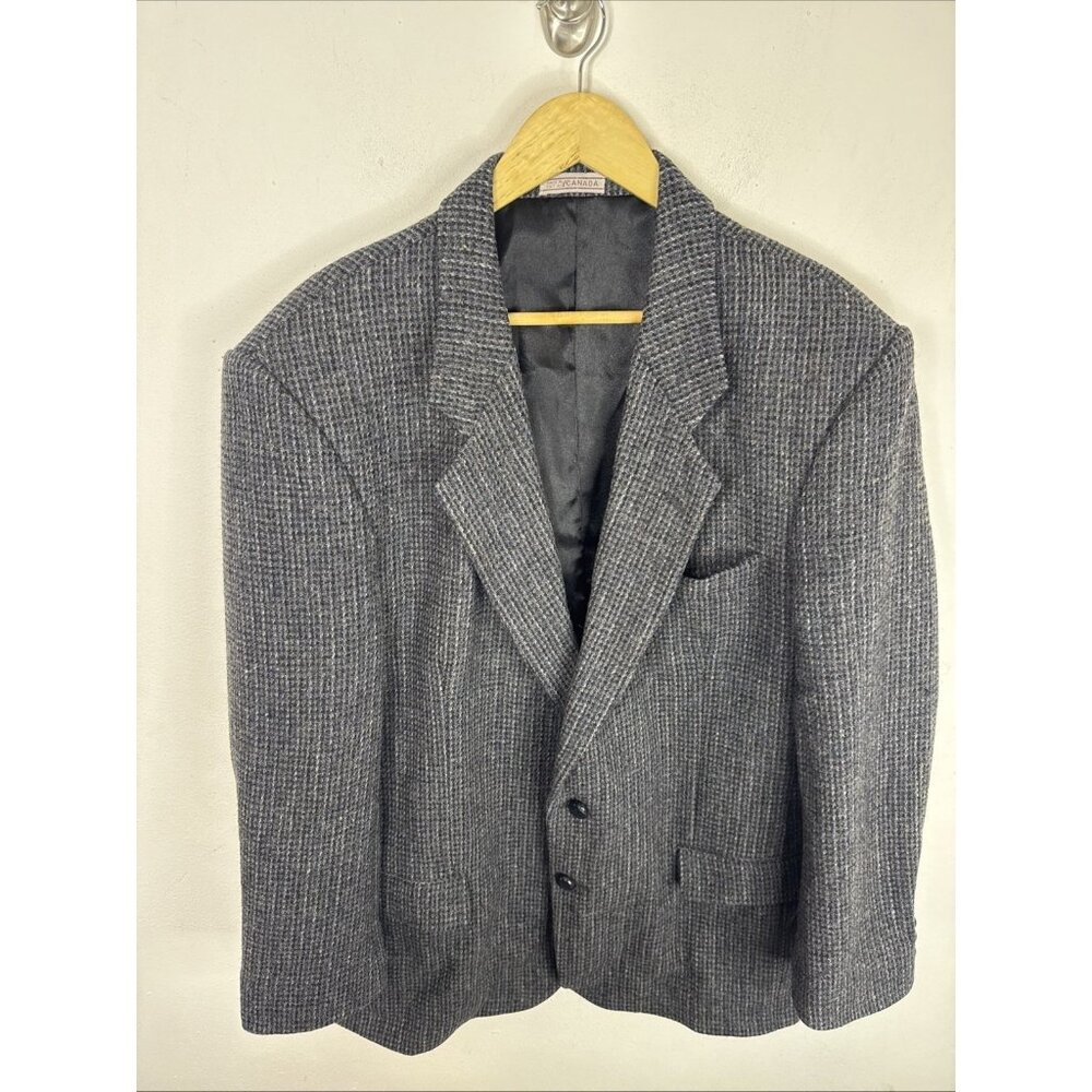 Tip Top Harris Tweed Mens 44 Formal Blazer Wool Sports Coat Scotland